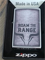 Roam The Range Sealed Zippo Lighter