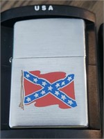 Confederate Flag Zippo Lighter