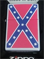 Confederate Flag Zippo Lighter