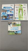 Wii Sports, Sports Resort & Fit Plus