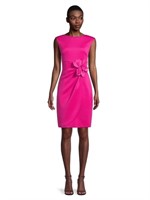 Rosette Sheath Dress