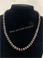 Black Pearl Necklace