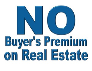 No Buyer's Premium On Real Estate