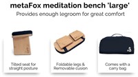 $83 Meditation Bench