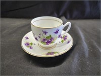 Vintage Duchess Bone China Teacup and Saucer