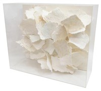 HILDA THORPE ABSTRACT PAPER WALL SCULPTURE