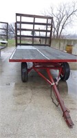 Flat rack wagon metal 18Lx8W