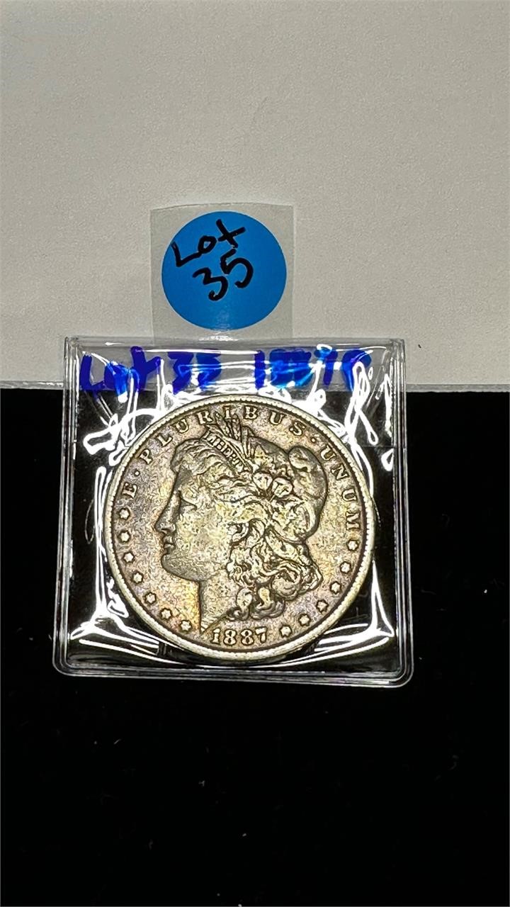 Collector Silver Coin Auction Morgan & Peace Dollars & More