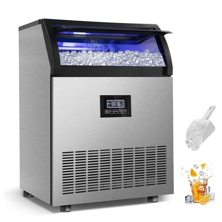 Hothope Commercial Ice Maker, Under Counter
