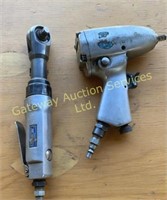 Ratchet impact and impact wrench. 3/8 drive