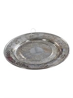 9" Silver Plated Tray