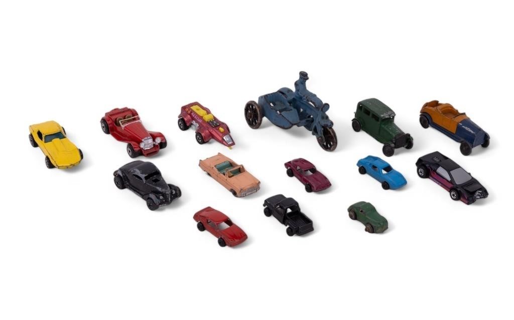 Antique Hubley, Matchbox, Tootsie Toy Cars