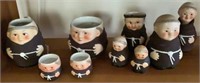 Lot of  9  Vintage “ Niccacci “ “Friar Tuck “