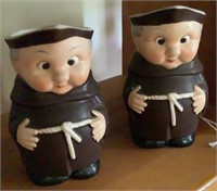 Lot of 2 Vintage  Goebel “ Friar Tuck “ creamers