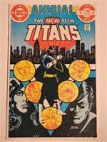 DC COMICS NEW TEEN TITANS ANNUAL #2 HIGH KEY