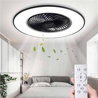 Einrzi 22â€™ ceiling fan with enclosed bedroom