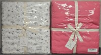 Organic Fitted Crib Sheets 41x48 - 2 Pack