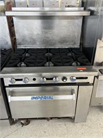 Imperial 6-Burner Range w/ Single Oven