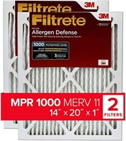 (2)14x20x1, AC Furnace Air Filter