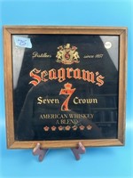 Seagram's 7 Framed Sign
