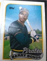 Two 1989 Topps #620 Barry Bonds cards