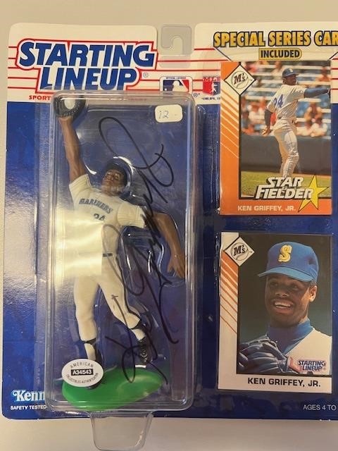 Mariners Ken Griffey Jr. Signed Collectible COA