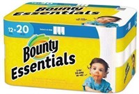 Bounty 2-Ply Paper Towels  12 Rolls/Carton