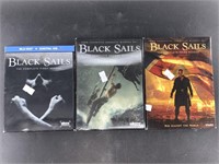 "Black Sails" the TV show, DVD set seasons I, II,
