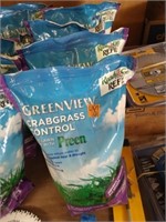 4 Bags Of GREENVIEW Crabgrass Control.6.7Lbs