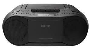 $199.99 Black Sony Stereo CD/Cassette Boombox A14