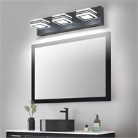 Art Deco Modern LED Vanity Bathroom 3 Light