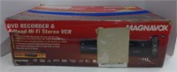(R) Magnavox DVD Recorder 4 Head Hi-Fi Stereo VCR