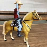 Roy Rodgers on Horse (Plastic)