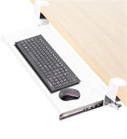 NEW $88 (16.8") Clamp-on Keyboard Tray