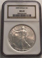 2005 American Silver Eagle