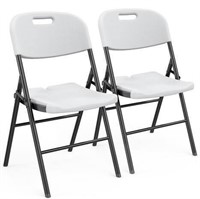 Stackable Folding Chair 2-Pack