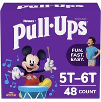 HUGGIES PULL UPS 5T TO 6T 48 COUNT