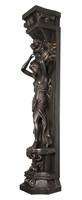 Imperial Bronze Lady Pilaster