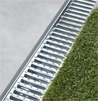 NDS 5” CHANNEL DRAIN & GRATE $74