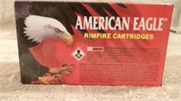 1 Box American Eagle High Velocity 22 LR