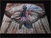 Carl Weathers signed 8x10 photo COA