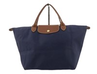 Longchamp Navy Pliage Tote Bag
