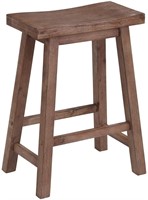 Counter Height Saddle Stool, 24-Inch