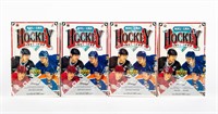 Sports Cards 91-92 Upper Deck NHL 4 Boxes