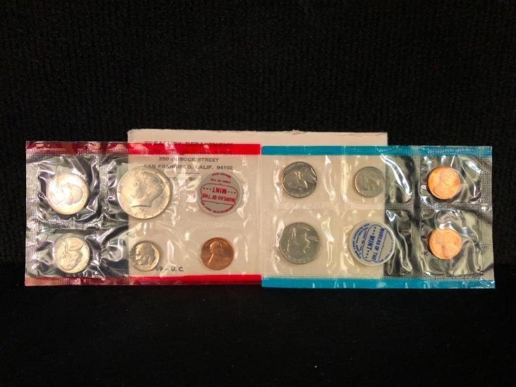 1969 P&D Uncirculated Set