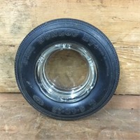 Unused Original Dunlop Tyre Ashtray