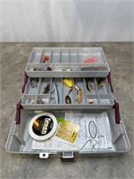 Fishing Box with Fishing Tackle Inside