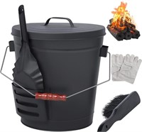 5 GALLON FIREPLACE ASH BUCKET