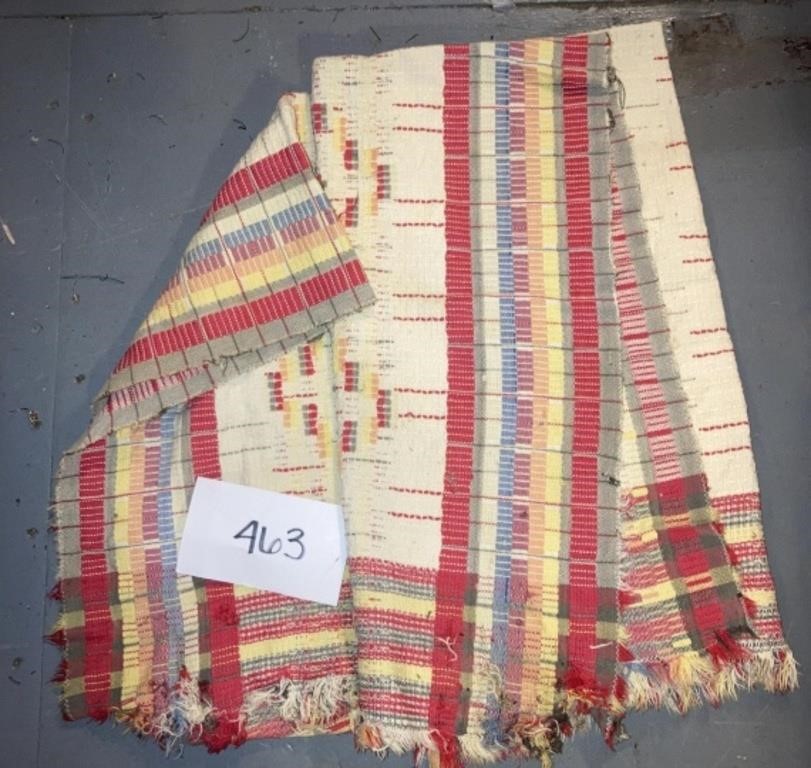 Vintage Kilim Striped fabric