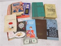 Lot of Vintage Cookbooks - Crisco, Campbell's,